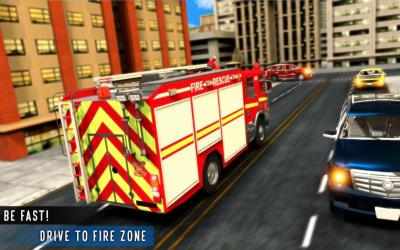 Imágen 8 Real Bombero Camión: Emergencia Rescate Héroes android