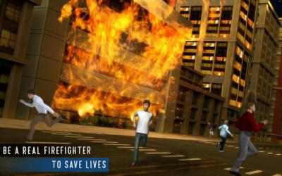Captura 3 Real Bombero Camión: Emergencia Rescate Héroes android
