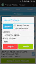Captura 3 Android POS Lite (Granel) android