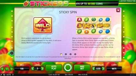 Screenshot 4 Stickers Slot Game windows