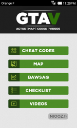 Captura de Pantalla 2 Mapa y código para GTA V android