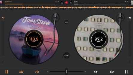 Captura de Pantalla 1 edjing 5: DJ turntable to mix and record music windows