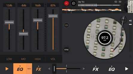 Capture 7 edjing 5: DJ turntable to mix and record music windows