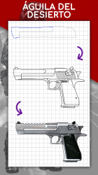 Screenshot 8 Cómo dibujar armas paso a paso android