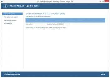 Screenshot 3 UFS Explorer Standard Recovery mac