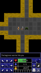 Capture 5 DDDDD - The rogue dungeon crawler android
