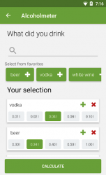 Screenshot 3 Alcohol Check - BAC Calculator android