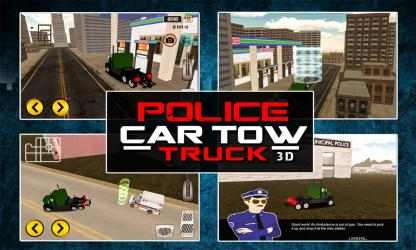 Imágen 1 Police Car Tow Truck 3D windows