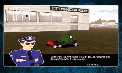 Screenshot 2 Police Car Tow Truck 3D windows