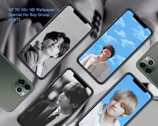 Captura de Pantalla 9 Kim Tae Hyung HD Wallpaper Boy Group BTS-V KPop 4K android
