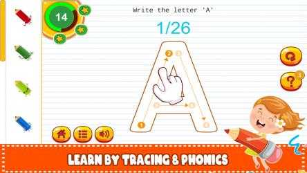 Screenshot 8 ABC DRAW for Kids : Drawing & Spelling! Alphabet Tracing Preschool windows