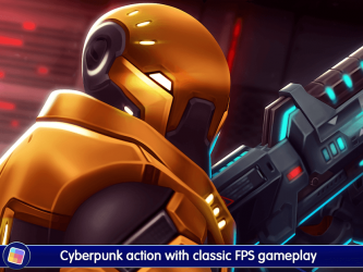 Screenshot 12 Neon Shadow: Cyberpunk 3D First Person Shooter android