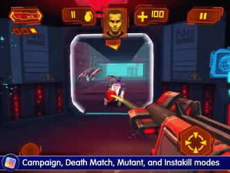 Capture 9 Neon Shadow: Cyberpunk 3D First Person Shooter android