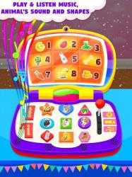 Captura de Pantalla 6 Kids Toy Computer - Kids Preschool Activities android