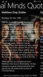 Screenshot 5 Criminal Minds Quotes windows