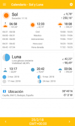 Screenshot 2 Calendario - Sol y Luna android