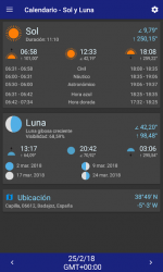 Screenshot 3 Calendario - Sol y Luna android
