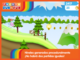 Screenshot 9 Pocoyo Run & Fun: Carreras De Coches Animados 3D android