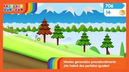 Screenshot 3 Pocoyo Run & Fun: Carreras De Coches Animados 3D android