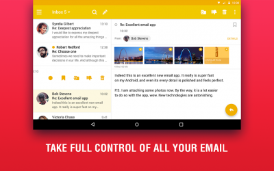Imágen 7 Lite Mail – Correo rápido para AOL, Gmail, Orange android
