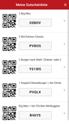 Screenshot 4 Gutscheine für McDonald's android