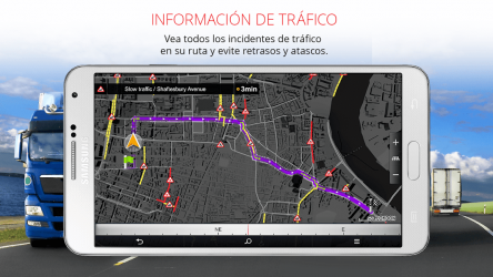 Captura de Pantalla 14 Sygic Truck & Caravan GPS Navigation android
