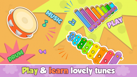 Capture 3 Bebi piano, drums, xylophone.. android