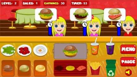 Screenshot 1 Burger Shop - Restaurant Fever windows
