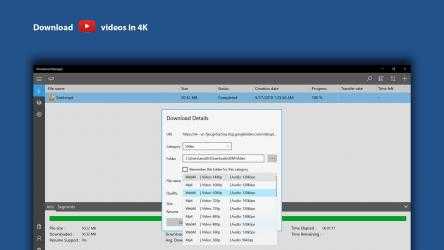 Screenshot 2 iDownload Manager (iDM) - High speed YouTube, file downloader windows