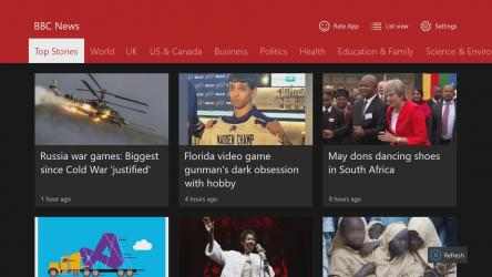 Captura 5 News Reader for BBC News windows