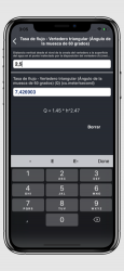 Screenshot 4 obras hidráulicas - Cálculos iphone