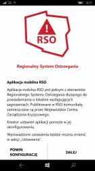 Imágen 1 RSO - Regionalny System Ostrzegania windows