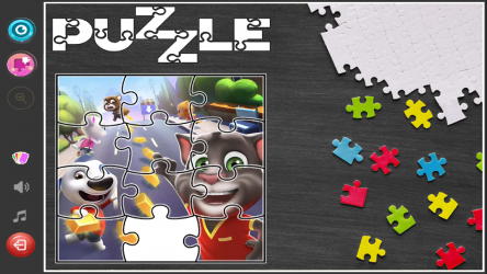 Captura de Pantalla 2 Talking tom Puzzle Jigsaw windows