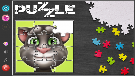 Captura de Pantalla 7 Talking tom Puzzle Jigsaw windows