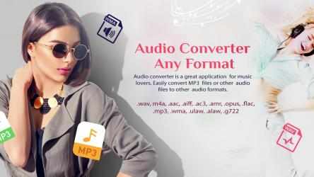 Captura 4 Audio Converter (MP3, AAC, WMA, OPUS) - All Formats Media Converter windows