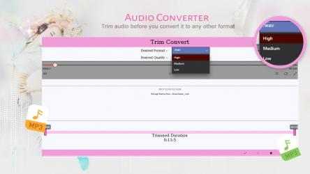 Screenshot 7 Audio Converter (MP3, AAC, WMA, OPUS) - All Formats Media Converter windows