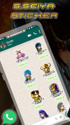 Captura 3 Saint Seiya WAStickerApps android