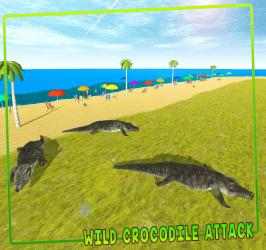 Screenshot 5 Wild Crocodile Beach Attack 3D windows