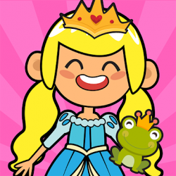 Screenshot 1 My Pretend Fairytale Land - My Royal Family Game android
