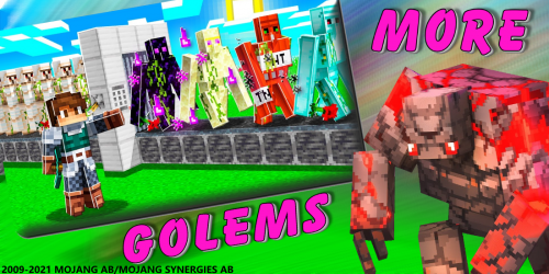 Captura de Pantalla 9 Iron Golems Mod: Dungeon Creatures android
