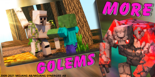 Imágen 13 Iron Golems Mod: Dungeon Creatures android