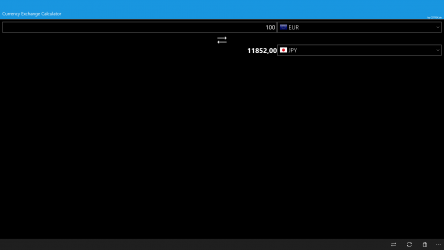 Screenshot 2 Calculadora de cambio de divisa windows