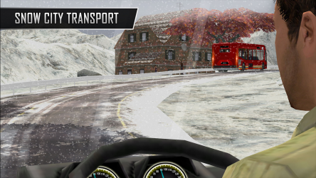 Captura de Pantalla 10 Snow Mountain Bus Driver - City Winter Driving Fun windows