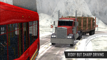Screenshot 12 Snow Mountain Bus Driver - City Winter Driving Fun windows