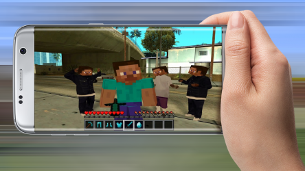 Capture 3 Auto Craft San Andreas for MCPE android