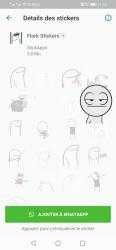 Screenshot 14 Stickers de Flork Memes Animados - WAStickerApps android