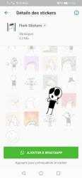 Screenshot 12 Stickers de Flork Memes Animados - WAStickerApps android