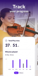 Captura de Pantalla 7 Violin Lessons - tonestro android