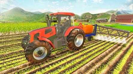 Captura de Pantalla 7 Real Farm Sim- Tractor Farming Games 2021 android