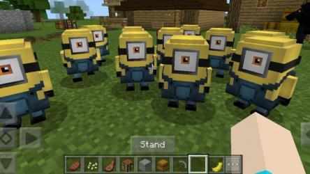 Screenshot 3 Mod Minions Yellow Craft For Minecraft PE android